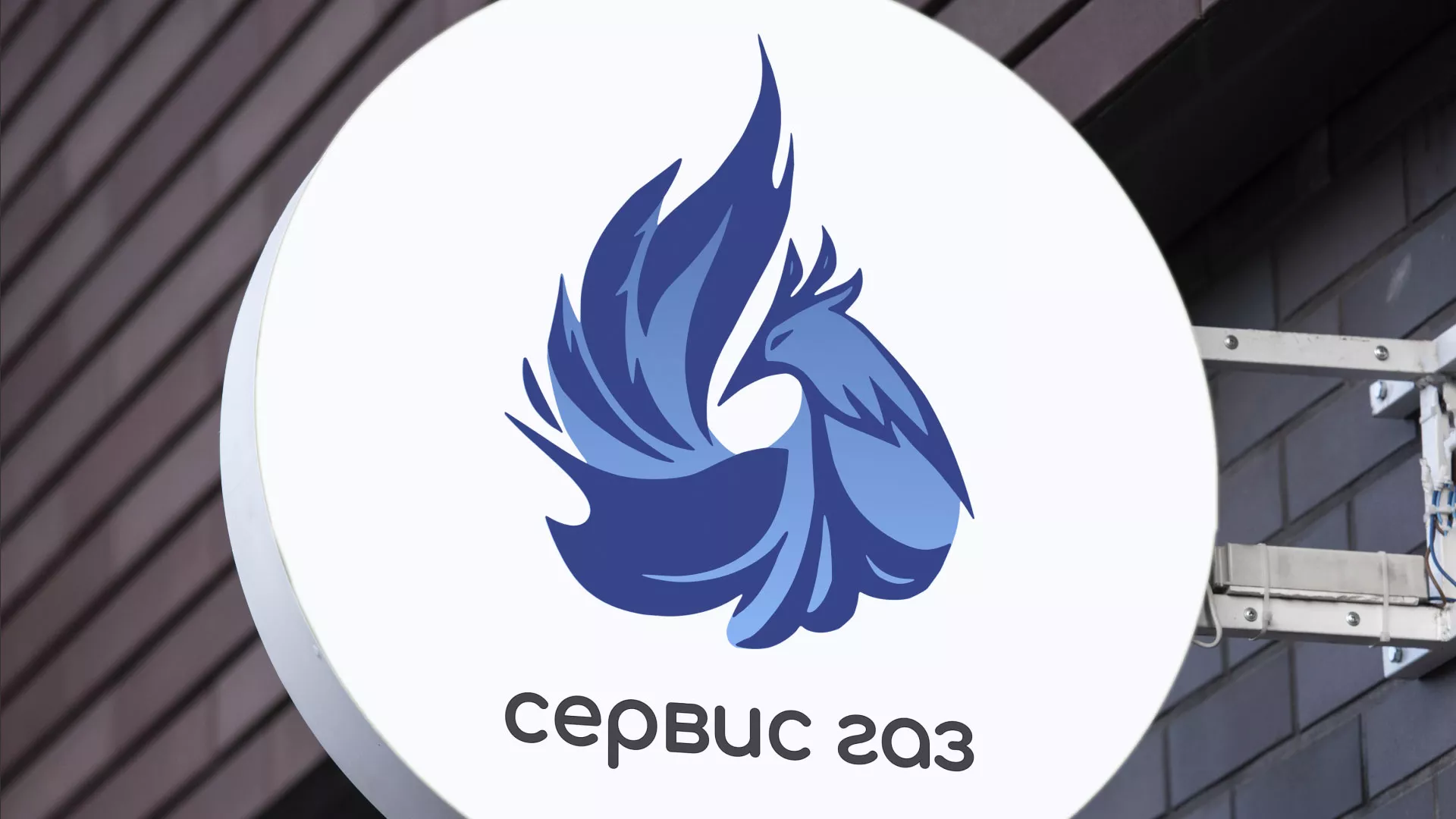 Создание логотипа «Сервис газ» в Грозном