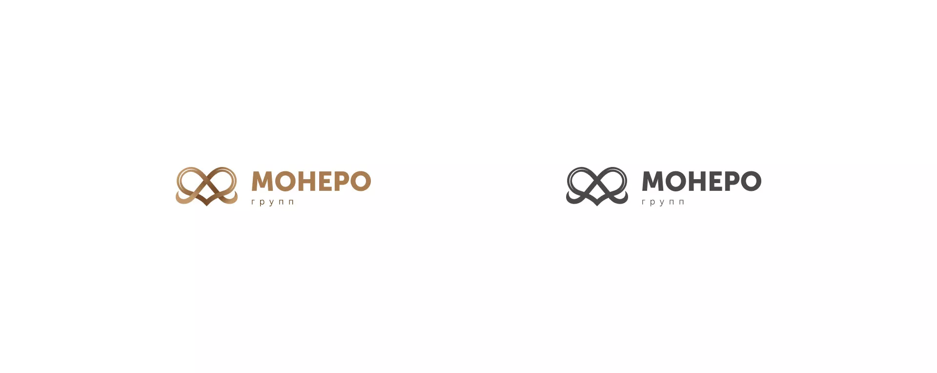 Создание логотипа компании «Монеро групп» в Грозном